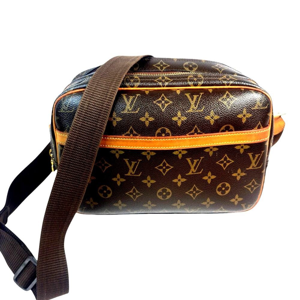 Louis Vuitton Monogram Reporter PM Crossbody Bag | Dust Bag Included
